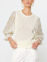 Crochet Knit Sweater