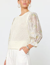 Crochet Knit Sweater