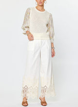 Crochet Knit Sweater