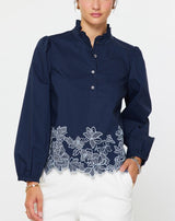 Effortlessly Romantic Embroidered Blouse