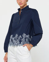 Effortlessly Romantic Embroidered Blouse