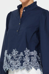 Effortlessly Romantic Embroidered Blouse