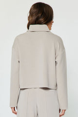 Cloud Cowl Modal Sweatshirt (2 Color Ways)
