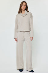 Cloud Cowl Modal Sweatshirt (2 Color Ways)