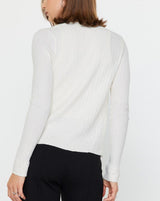 Ribbed Tank And Cardigan Set