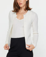 Ribbed Tank And Cardigan Set