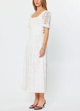 Lace Embroidered Maxi Dress