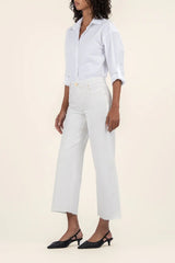 Meg Velvet High Rise Wide Leg Pant