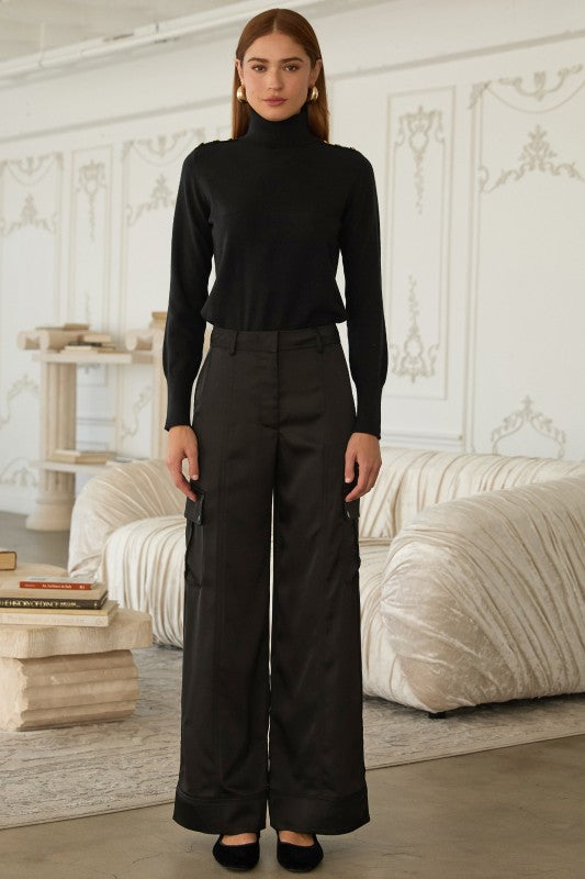 Tailored Turtleneck Sweater (2 Color Ways)