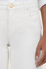 Meg Velvet High Rise Wide Leg Pant
