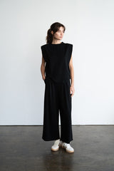 Pleated Wide-Leg Pants (3 Color Ways)