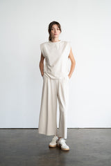 Pleated Wide-Leg Pants (3 Color Ways)