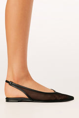 Mesh Slingback Flats (2 Color Ways)