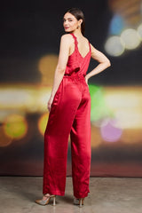 Effortless Satin Wide Leg Pants