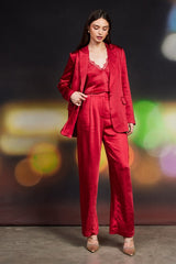 Effortless Satin Wide Leg Pants