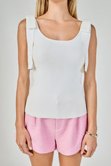 Bow Strap Tank Top