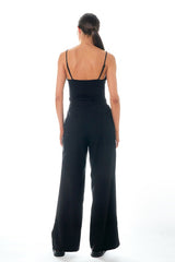 Pleated Wide Pants With Belt