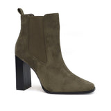 Block Heel Ankle Boots