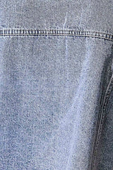 Washed Denim Sleeveless Vest