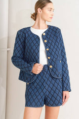 Quilted Woven Jacket