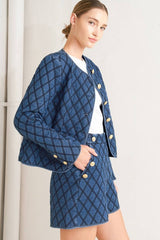 Quilted Woven Jacket