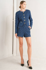 Quilted Woven Jacket
