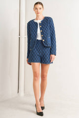 Quilted Woven Jacket