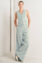 Woven Bonded Lace Vest