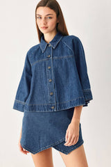 Everyday Swing Denim Jacket