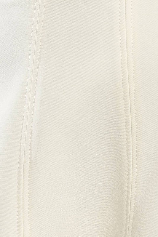 Woven Midi Skirt (2 Color Ways)