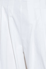 Solid Woven Culotte Pants