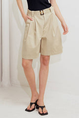 Utility High-Waisted Shorts