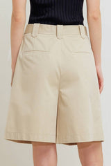 Utility High-Waisted Shorts