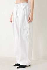 Cotton Balloon Cargo Pants