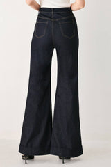 Tailored Wide-Leg Jeans