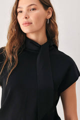 Noelle Tie-Neck Knit Top