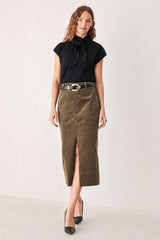 Noelle Tie-Neck Knit Top