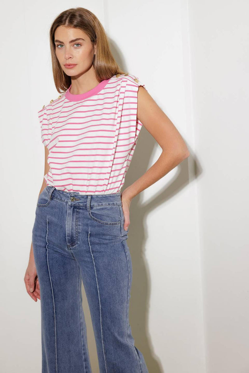 Striped Knit Top (3 Color Ways)