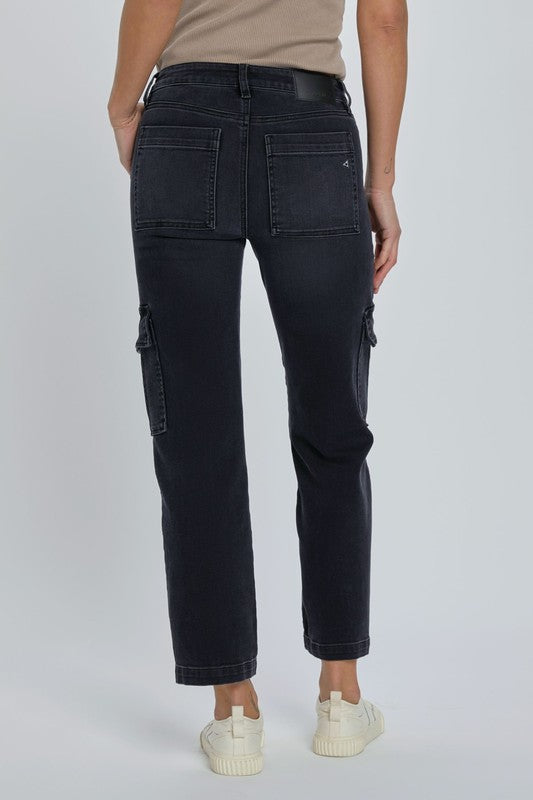 Tracey Cropped Cargo Jean