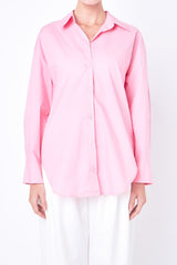 Oversized Button Down Shirt (2 Color Ways)
