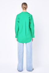 Oversized Button Down Shirt (2 Color Ways)