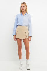 Color Block Stripe Shirt