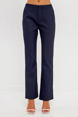 Slim Fit Trousers (Black, Navy)