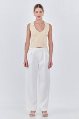 Low Rise Pocket Trousers
