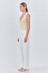 Low Rise Pocket Trousers