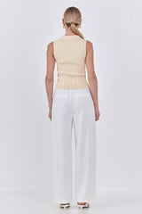 Low Rise Pocket Trousers