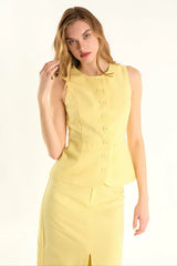 Linen Long Top