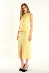 Linen Long Top