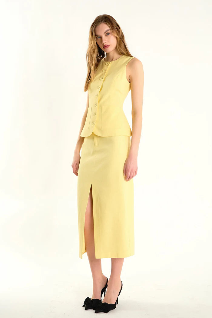 Linen Long Top