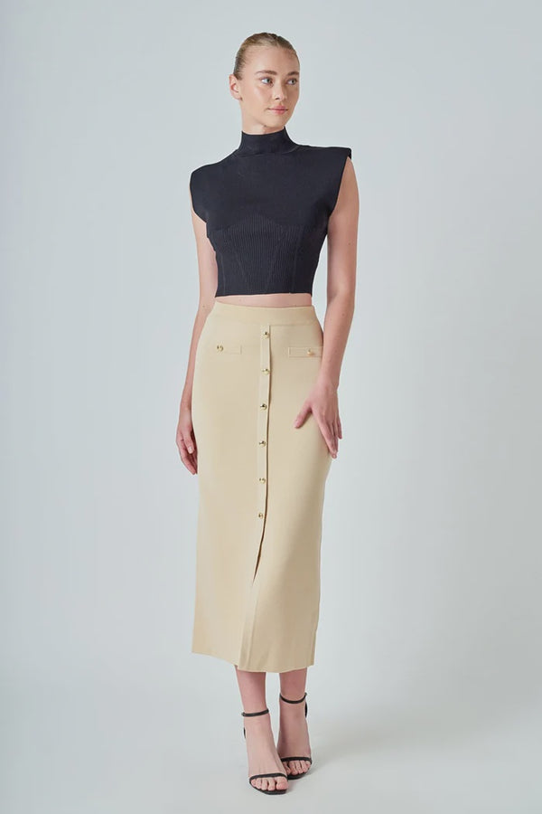 Serena Knit Midi Skirt